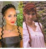 Ringlets, clip-in single curls