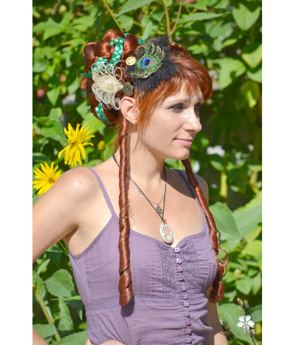 Ringellocken Clip-ins, einzelne Locken