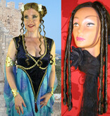 Korkenzieherlocken an Clips