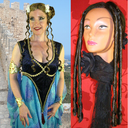 Clip-in ringlets, double curls