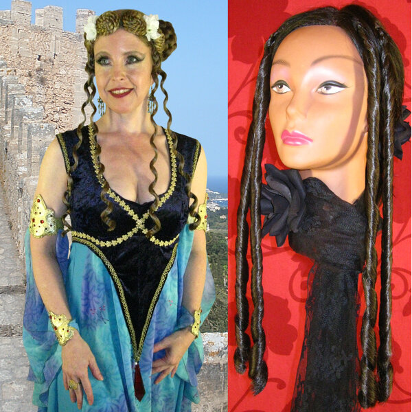 Clip-in ringlets, double curls