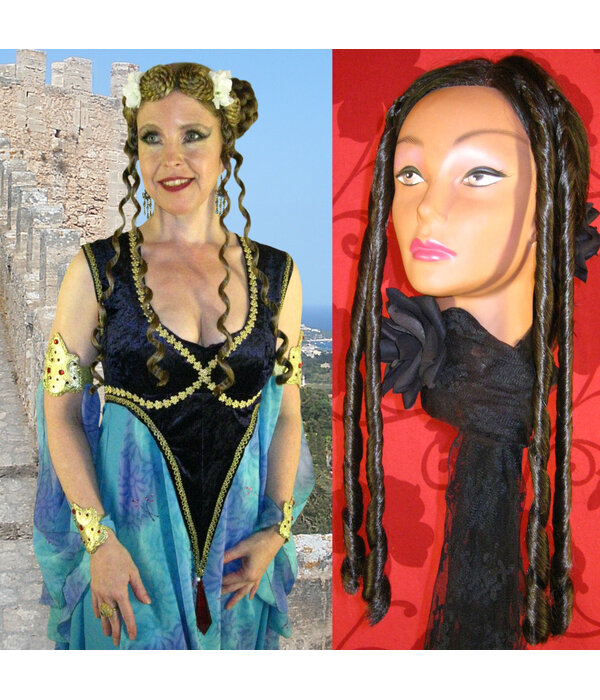 Clip-in ringlets, double curls