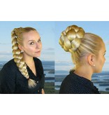 Layered Diva Hair Bun Updo M