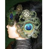 Steampunk Pfau Fascinator