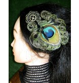 Zeitgeist Peacock Hair Jewelry Set