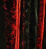 Red Passion Glamour hip & hair tassels