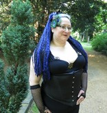 Midnight Blue Goth Dreadlocks Hair Piece