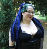 Mitternachtsblaue Gothic Dreads