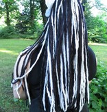 Black & Platinum Blonde Dreads