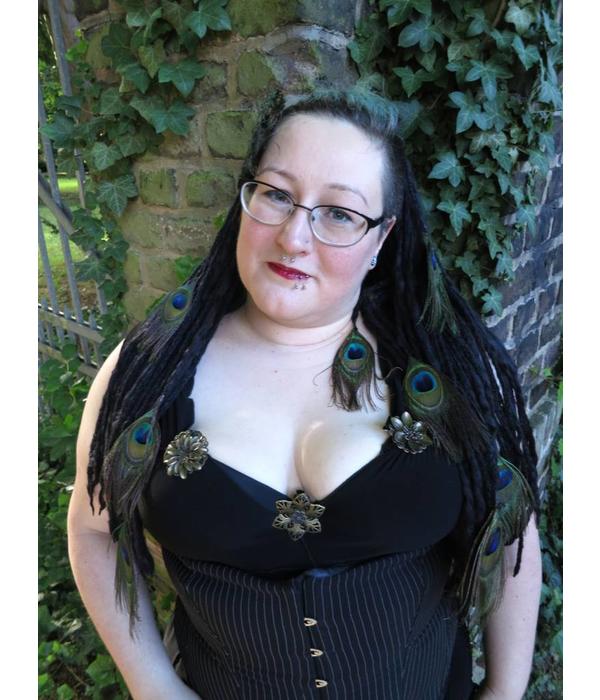 Black Goth Dreads With Peacock Feathers Magic Tribal Hair Magic Tribal Hair Schlegel Str 30 50935 Cologne Germany