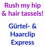 Rush my hip & hair tassels!