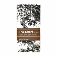 Tea Towel Self-portrait Open-mouthed