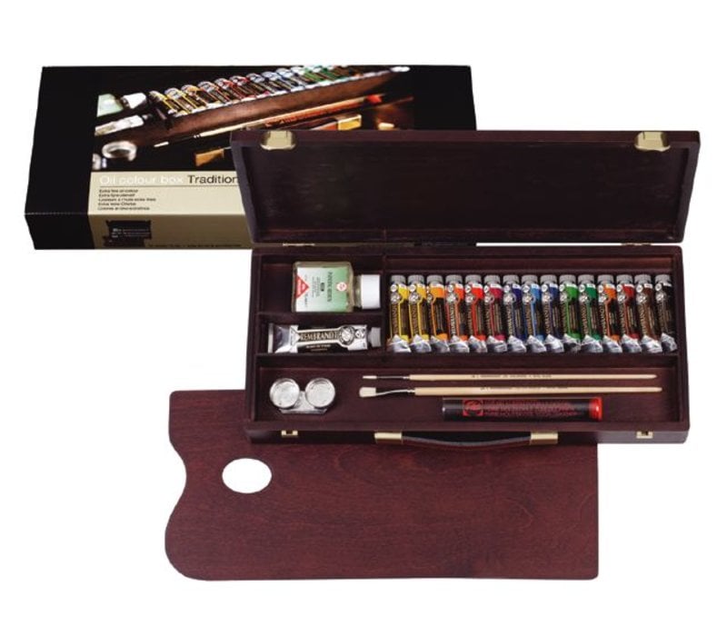 Oil Paint Box Rembrandt