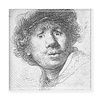 Magneet Zelfportret Verbaasde Blik