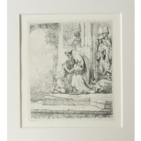 ETCHING The Return of the Prodigal Son
