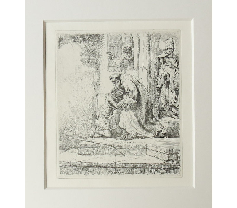 ETCHING The Return of the Prodigal Son