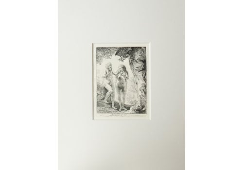 ETCHING The Fall of Man