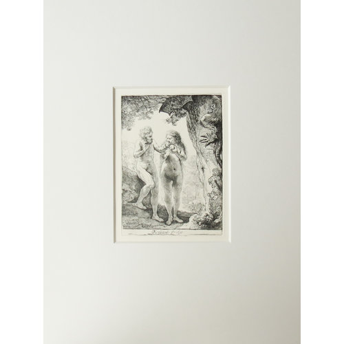 ETCHING The Fall of Man 