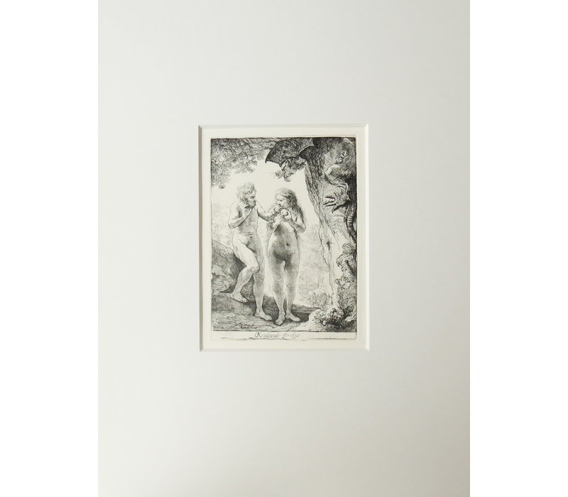 ETCHING The Fall of Man