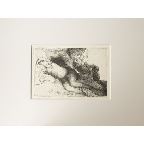 ETCHING Jupiter and Antiope 