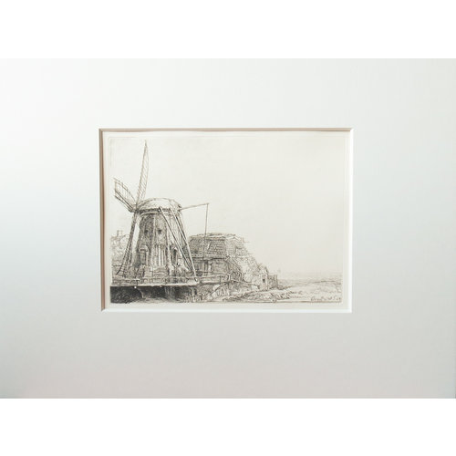 ETCHING The Windmill 