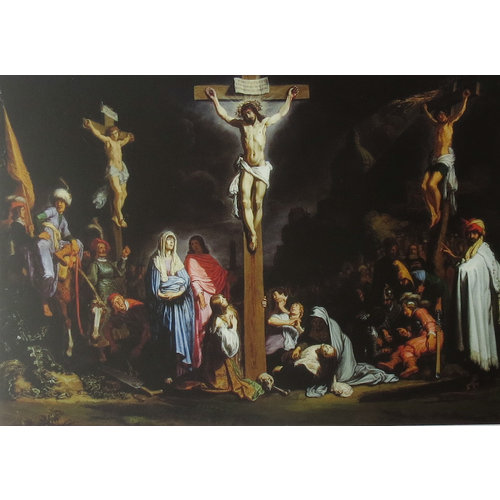 Postcard Lastman, Rembrandt's Teacher 