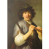 Ansichtkaarten Rembrandt en Saskia als herder en herderin