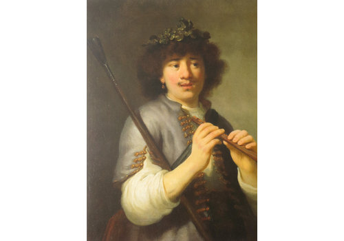 Ansichtkaarten Rembrandt en Saskia als herder en herderin
