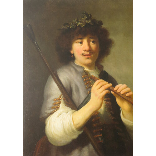 Postcards Rembrandt and Saskia as shepherds 