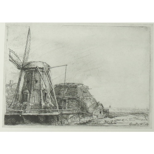 Postcard Windmill 