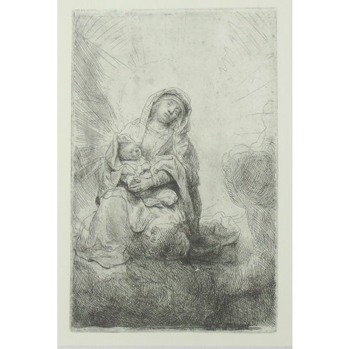 Postcard Maria and Child  Postcard Maria and Child