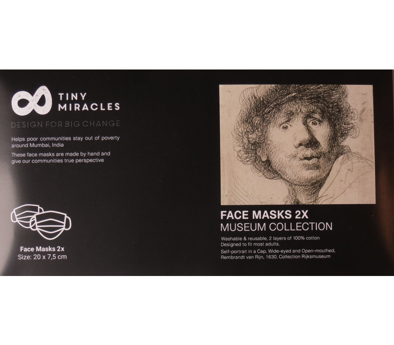 Rembrandt Face Masks (set of 2)