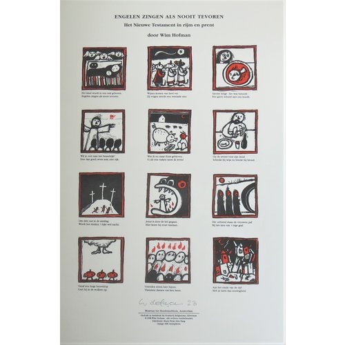 Wim Hofman woodcut  Wim Hofman woodcut