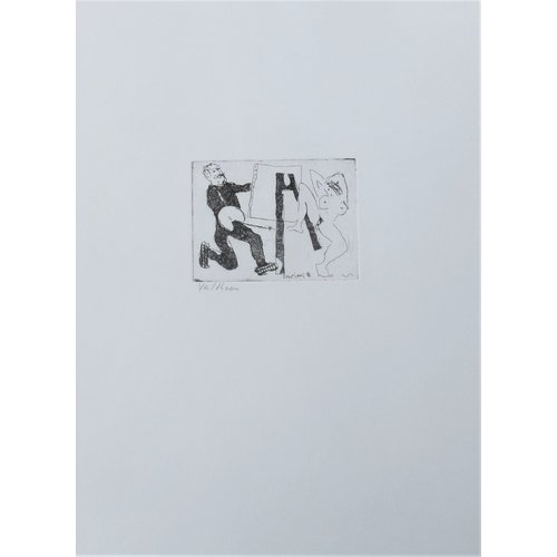 Aat Veldhoen Painter and model 