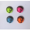 Button white or fluorescent