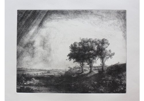 ETCHING The Three Trees