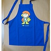 Children's Apron Little Rembrandt in blue