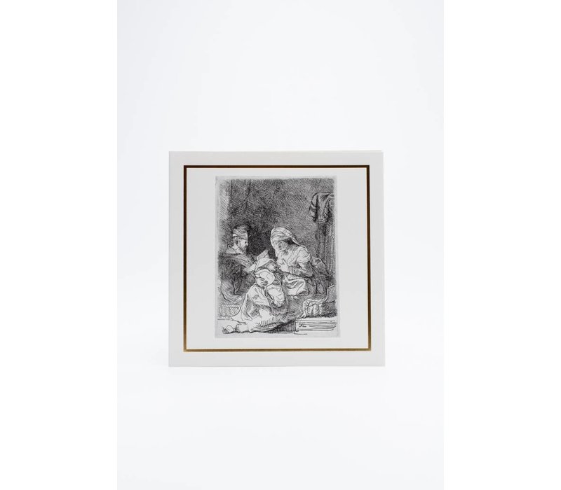 Greeting card Rembrandt