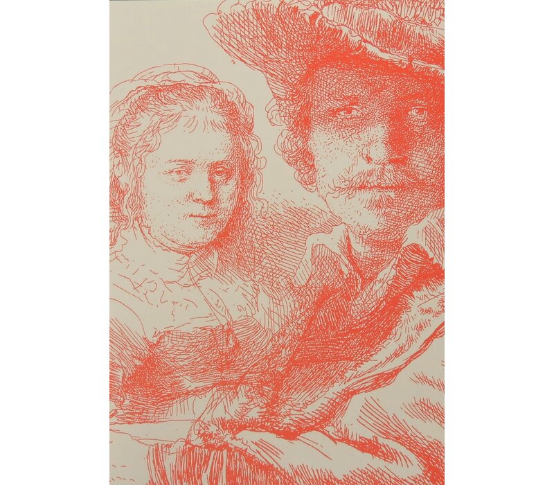 Ansichtkaarten etsen van Rembrandt in kleur