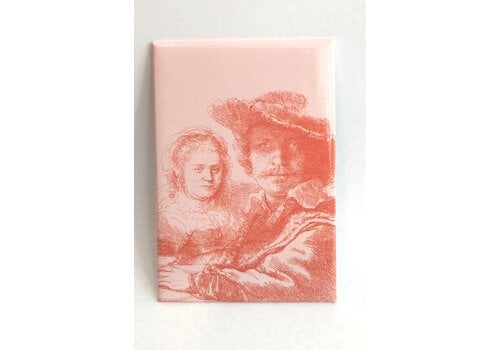 Magneet Rembrandt en Saskia