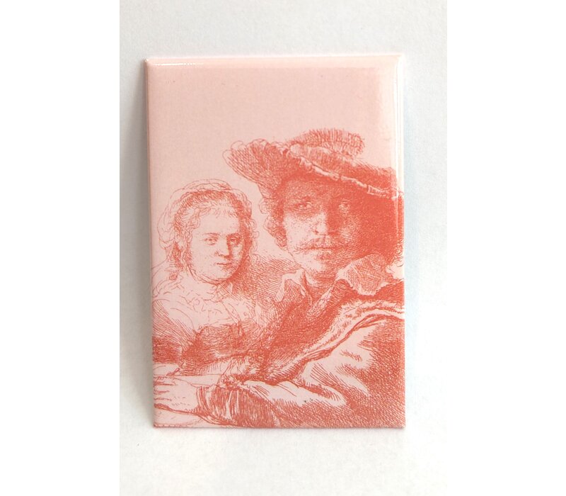 Magneet Rembrandt en Saskia