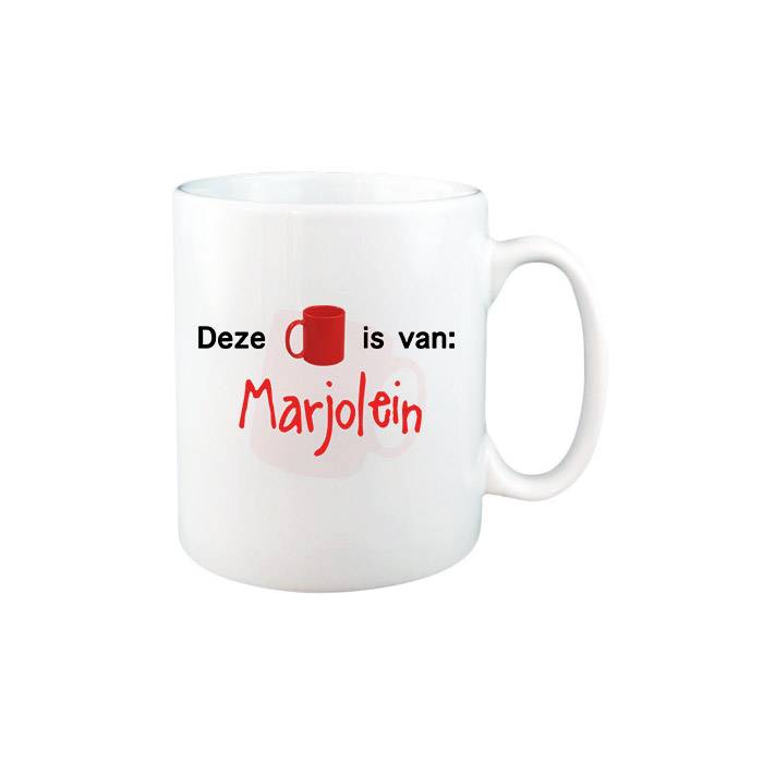 Mok Met Naam Wit huismerk kopen in de aanbieding Mok Met Naam Wit huismerk kopen in de aanbieding