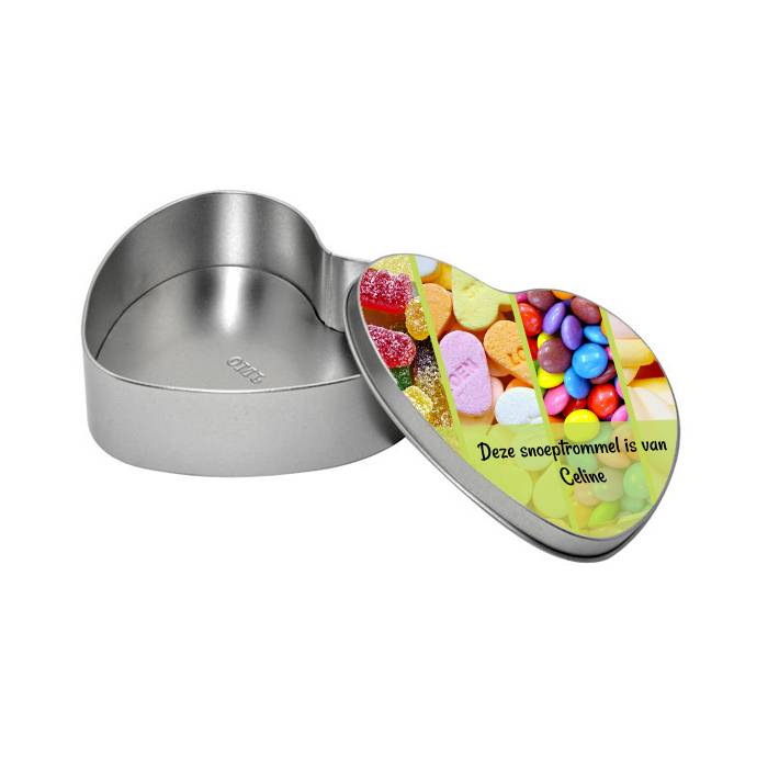 Snoeptrommel Met Naam Hart huismerk kopen in de aanbieding Snoeptrommel Met Naam Hart huismerk kopen in de aanbieding