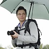 Walimex Pro Swing handsfree Regenschirm oliv mit Tragegestell