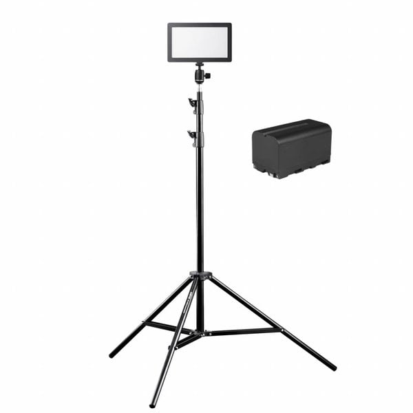 Walimex Pro LED Camera Light Soft 200 Square Bi Color Set III