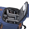 Mantona Camera Backpack Luis blue, retro