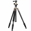 Mantona Camera Tripod Titanium Carbon 2 in 1, 159cm