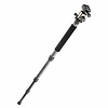 Mantona Camera Tripod Titanium Carbon 2 in 1, 159cm