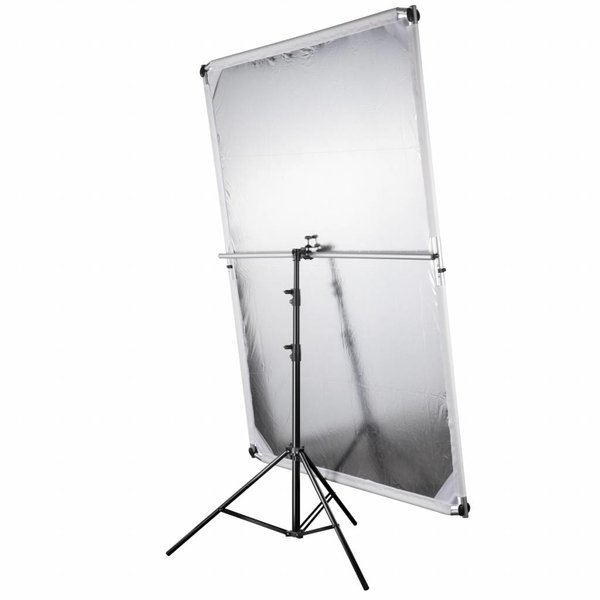 Walimex Pro Studio Reflektorsegel 4in1 Set 150x200cm 5tlg