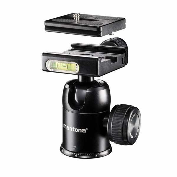 Mantona Camera Tripod Travel DSLM with Ball Head